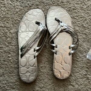 Authentic Coach Flip Flops